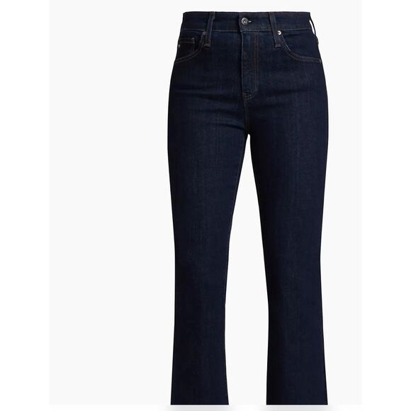 AG Adriano Goldschmied Farrah Boot High Rise Jeans 31x32 Dark Denim Retails $225 - Picture 7 of 12